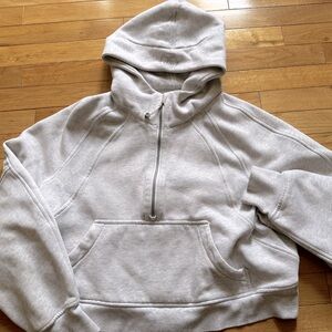 Lululemon Scuba Full-Zip Cropped Hoodie